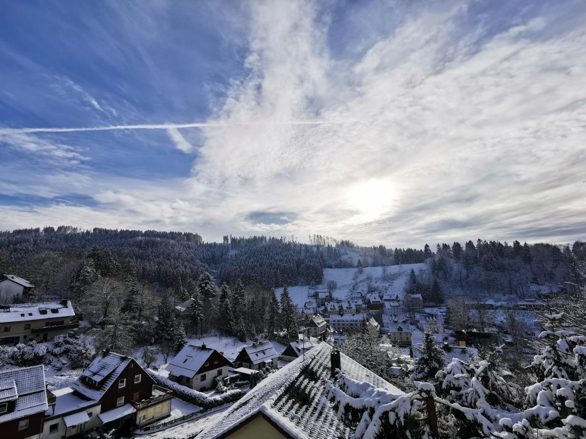 Hotel Pension Jaegerstieg Bad Grund Bagian luar foto